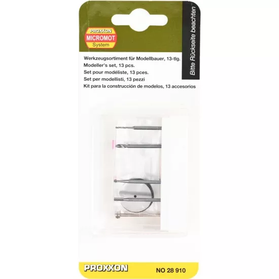 Proxxon 28910 13’lü Tasarımcı Seti