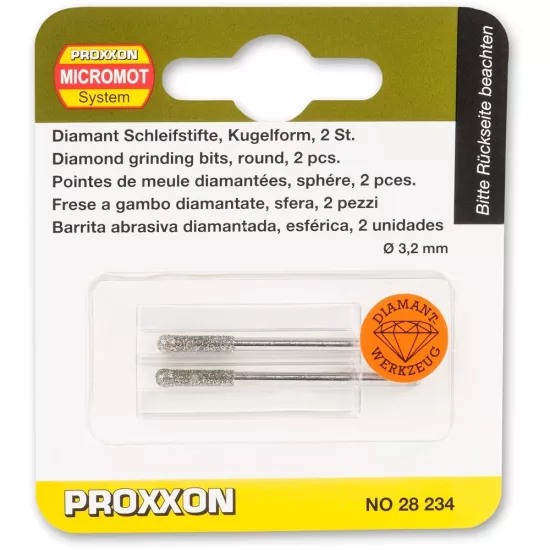 Proxxon 28234 3.2mm 2’li Elmas Uç