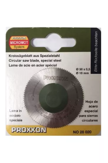Proxxon 28020 50mm HSS Testere