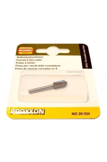 Proxxon 29034 6.5-2.5mm Tungsten Karbür Ahşap Freze Ucu