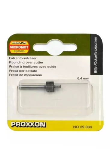 Proxxon 29038 6.4mm Tungsten Karbür Ahşap Freze Ucu