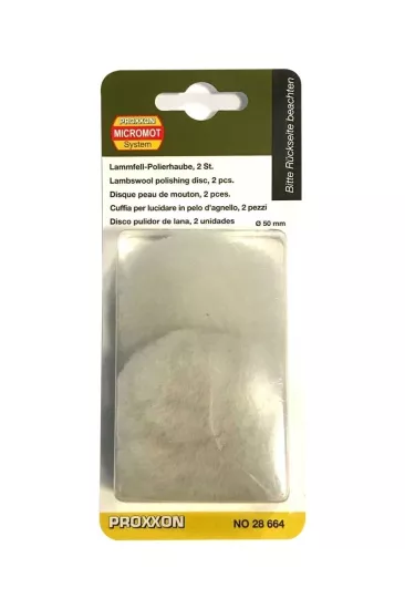 Proxxon 28664 2’li Parlatma Diski