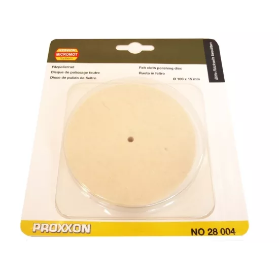 Proxxon 28004 100x15mm Keçe Cilalama Çarkı (PM100)