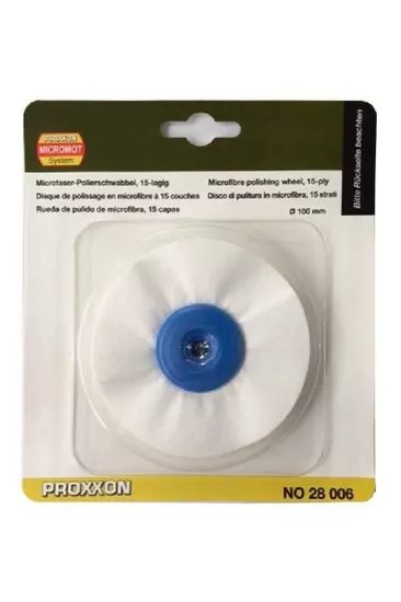 Proxxon 28006 100x15mm Mikro Fiber Cilalama Çarkı (PM100)