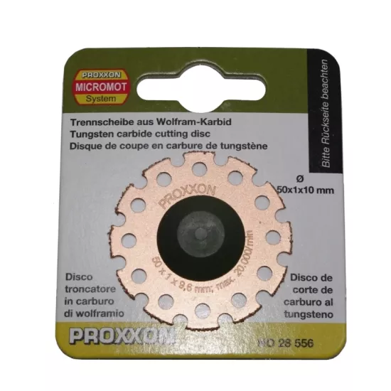 Proxxon 28556 50mm Tungsten Karbür Kesme Diski 6’lı (LHW-LHW/A)