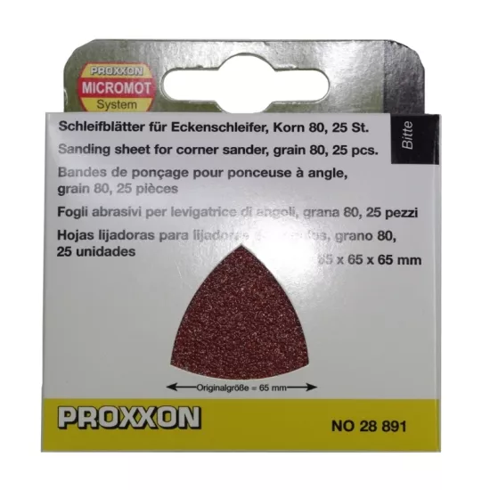 Proxxon 28891 80 Kum Zımpara 25’li (OZI/E)