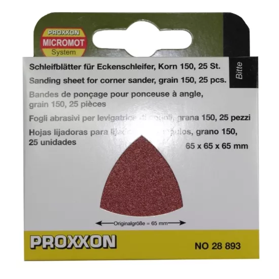 Proxxon 28893 150 Kum Zımpara 25’li (OZI/E)