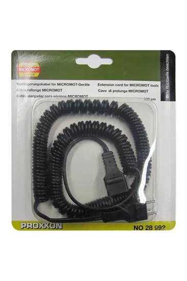 Proxxon 28992 12V 300cm Spiral Uzatma Kablosu
