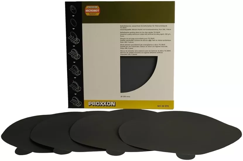Proxxon 28976 80 Kum TG250/E Cırt Zımpara 5’li