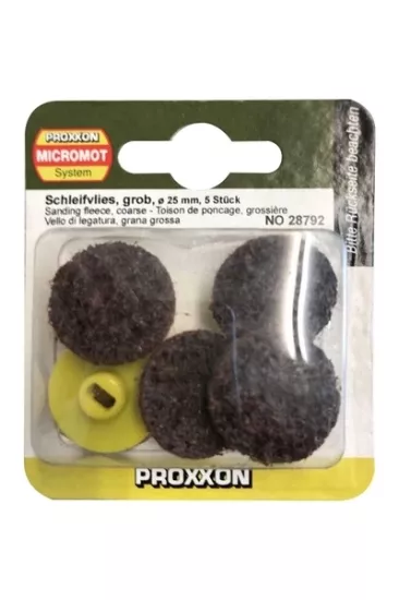 Proxxon 28792 Kaba Polisaj Yapağı 5’li