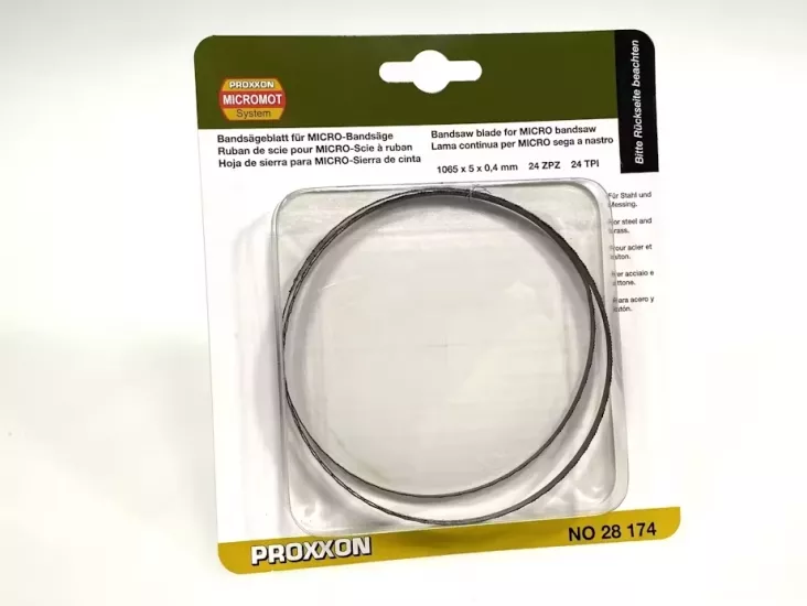 Proxxon 28174 MBS240/E İçin 1.065x5x0.4mm 24 Diş Şerit Testere