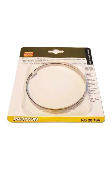 Proxxon 28184 MBS240/E İçin 1.065x6x0.4mm Dişsiz Şerit Testere