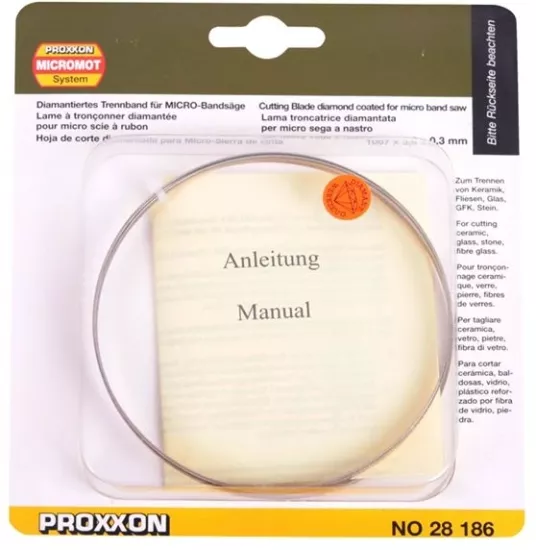 Proxxon 28186 MBS240/E İçin 1.065x3x0.3mm Şerit Testere