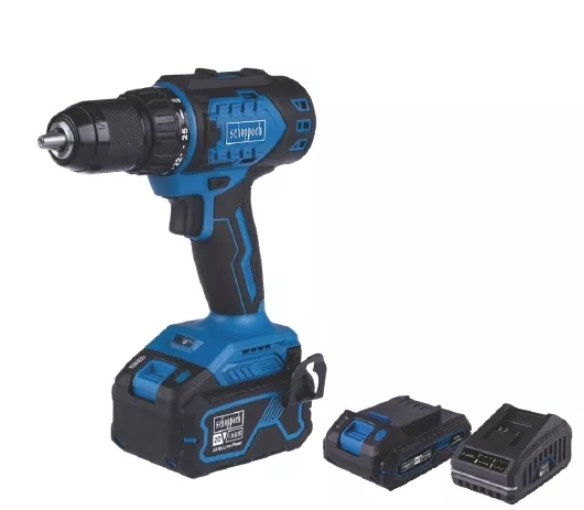 Scheppach BC-CD60 20V Akülü Matkap Vidalama 2x2.0Ah