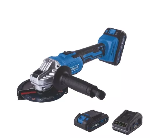 Scheppach C-AG125 20V Akülü 125mm Avuç Taşlama 2x4.0Ah