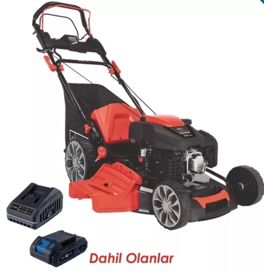 Scheppach MS225 6Hp 53CM Hibrit Çim Biçme Makinesi