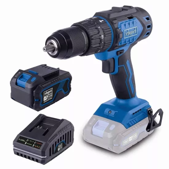 Scheppach BC-CD60 20V Akülü Matkap Vidalama 2x4.0Ah