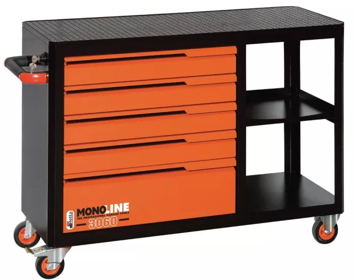 Retta RTA3060 Raflı 5 Çekmece Takım Arabası (Boş)