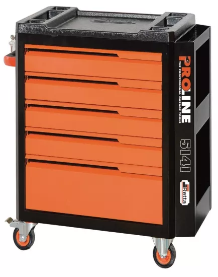 Retta RTY5141 221 Parça Proline 5 Çekmeceli Dolu Takım Arabası