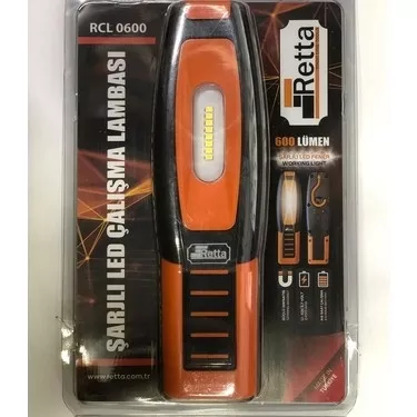 Retta RCL0600 600lm Şarjlı Led Çalışma Lambası