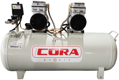 Cora EWS100B-S2 100lt Süper Sessiz Kompresör