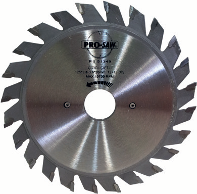 Pro-Saw PS51349 125mm Çizici - Çiftli Testere
