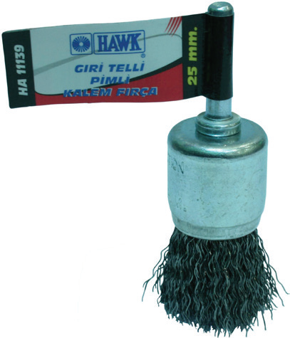 Hawk HA11143 12mm Gri Telli Pimli Kalem Fırça 50’li