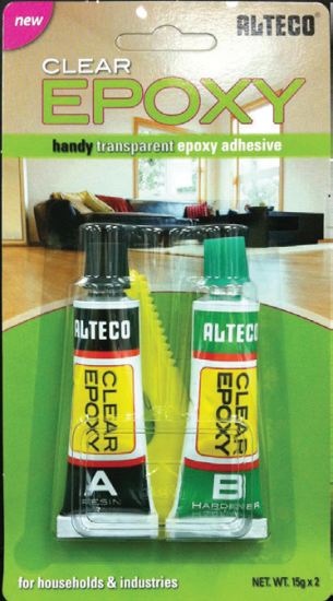 Alteco SEFFAF-30G EPOXY Endüstriyel Yapıştırıcı 30gr