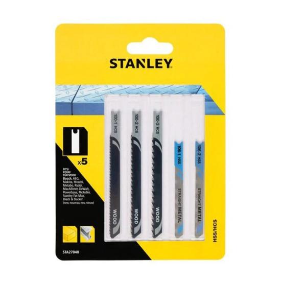 Stanley 5 Parça Ahşap Ve Metal Dekupaj Testereleri