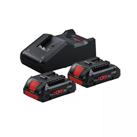 Bosch Akü Şarj Cihazı Set (GAL 18V-40 + 2 x ProCORE 18V 4,0 Ah) - 1600A01BA3