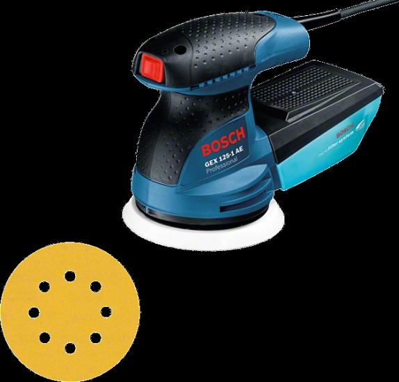 Bosch Zımpara Makinesi Eksantrik GEX 125-1 AE (0601387500) - 0601387500