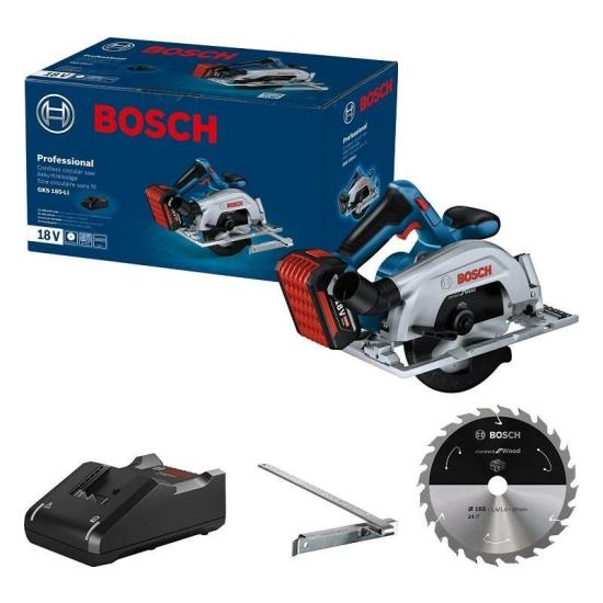 Bosch Akülü Daire Testere Makinesi GKS 185-LI (1 x 5,0 Ah Akü) - 06016C1223