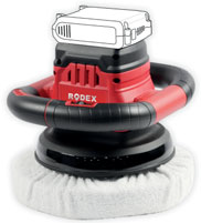 Rodex RPX2270 Akülü Eksantrik Polisaj - Aküsüz