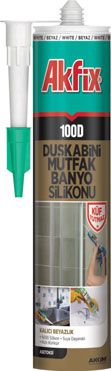 Akfix 100D Duşkabini Silikonları