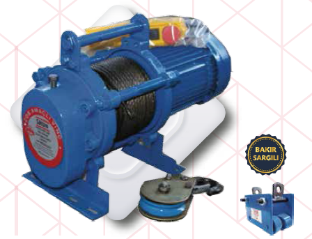 Shun 1500Kg Profesyonel Çok Amaçlı Vinç 380V