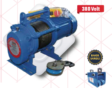 Shun 1 Ton Profesyonel Çok Amaçlı Vinç 380V