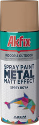 Akfix Metal Mat Sprey Boyalar