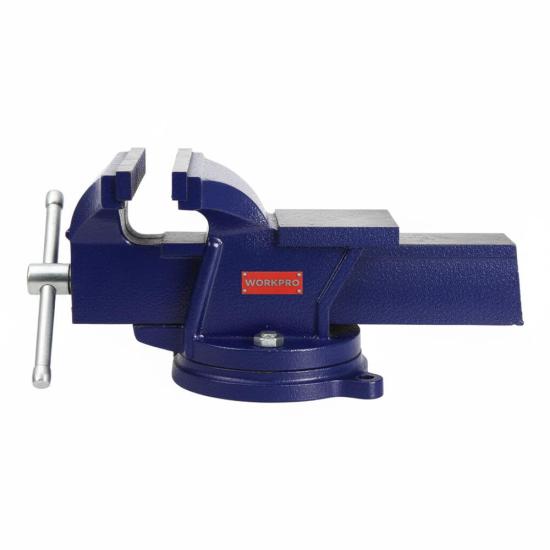 WORKPRO WP233005 100mm 360° Döner Tabanlı Örslü Profesyonel Tezgâh Mengene