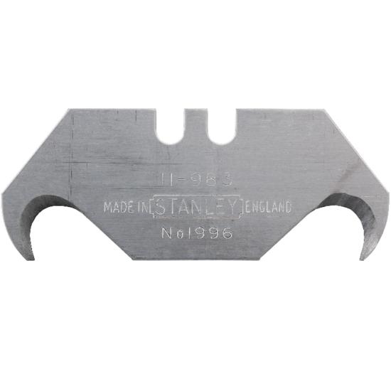 Stanley 1-11-983 1996 Kanca Formlu Çok Amaçlı Maket Bıçağı Yedeği 50 x 19 mm - 100’lü Paket