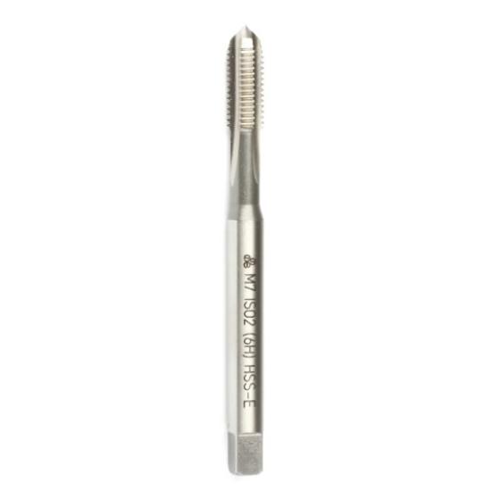 Makina Takım HSS-E DIN 371/C Metrik Normal Vidalı Düz Kanallı Makina Kılavuzu M12