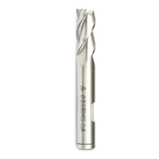 Makina Takım HSS-E (%8 Co) DIN 844 Silindirik Saplı Parmak Freze - Kısa BN 6 mm