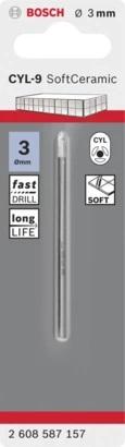 Bosch CYL-9 Serisi Seramik Matkap Ucu 3x70 mm