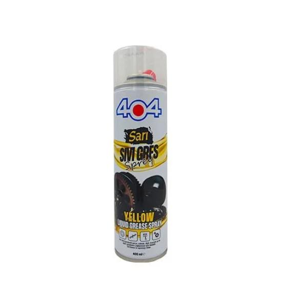 404 Sarı Sıvı Gres Sprey 400 ml