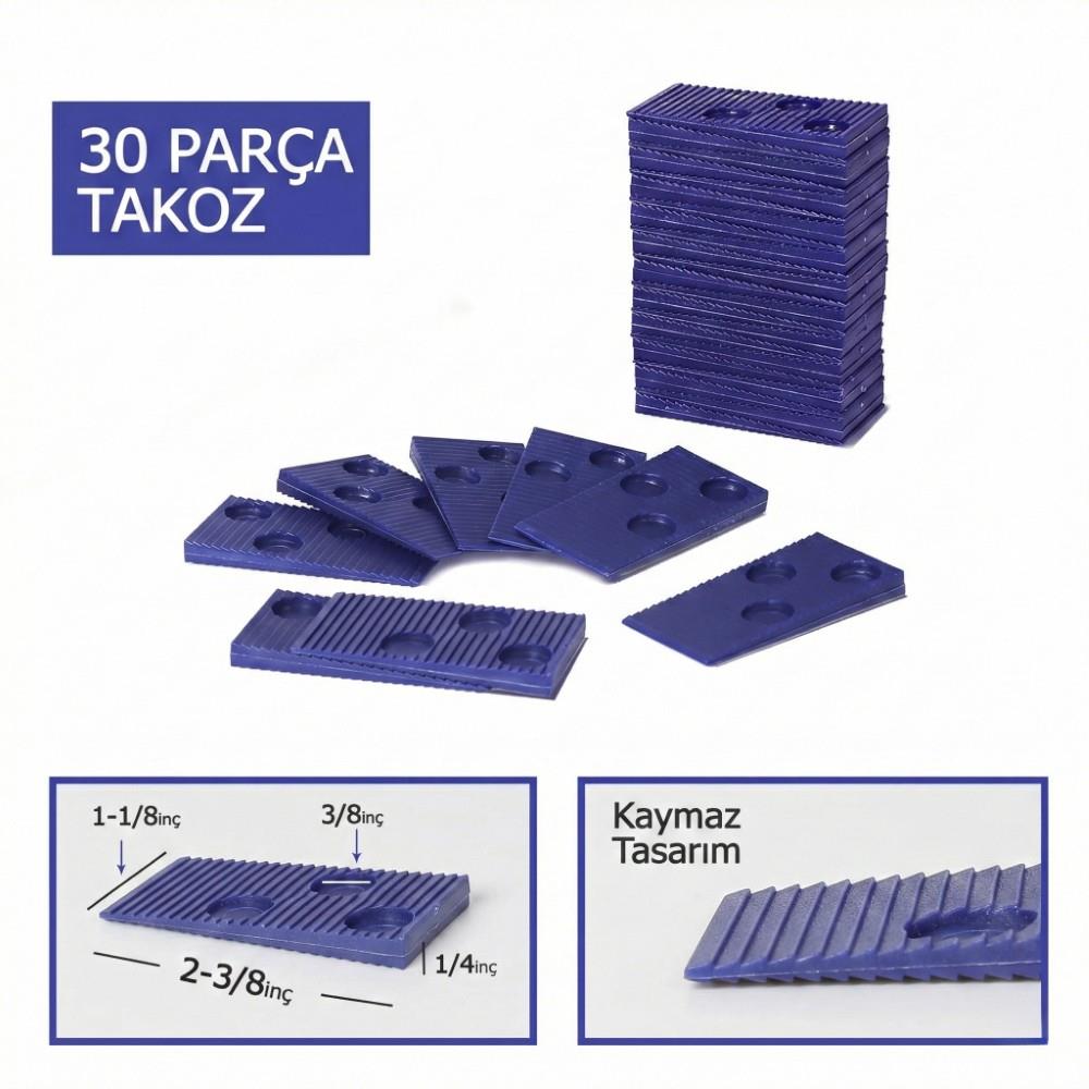WORKPRO WP204302 33 Parça Laminant/Parke Ahşap Zemin Döşeme Montaj Seti