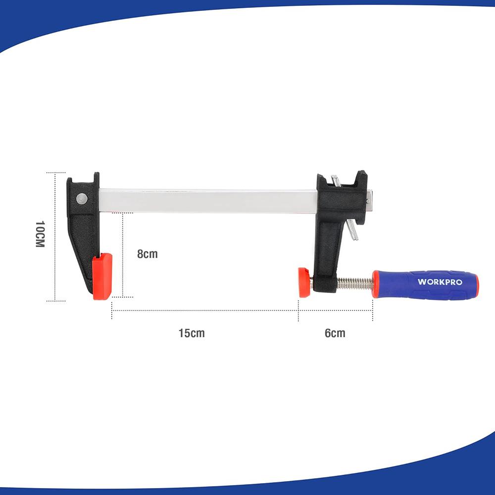 WORKPRO WP232030 15cm Döküm Profesyonel Marangoz İşkence
