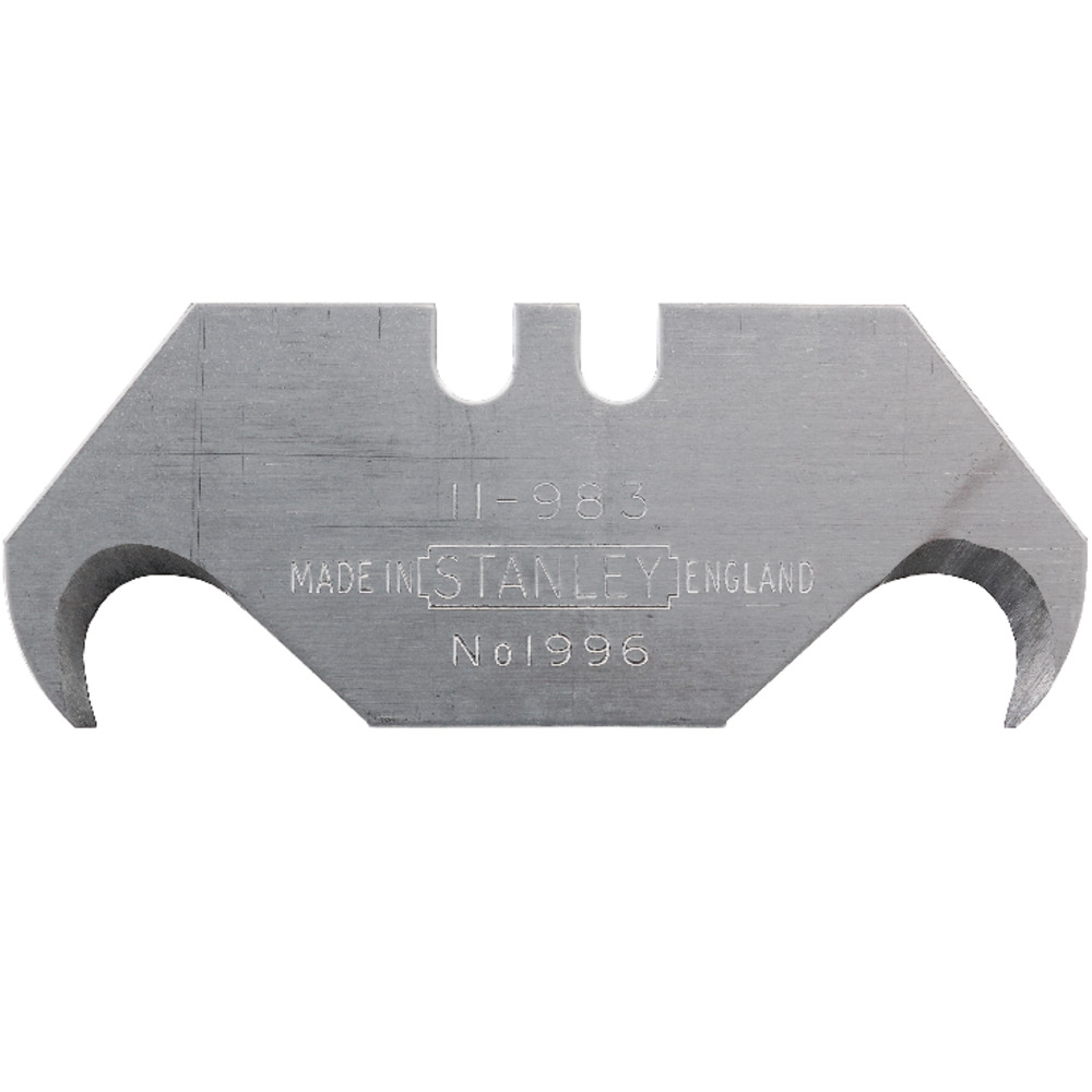 Stanley 1-11-983 1996 Kanca Formlu Çok Amaçlı Maket Bıçağı Yedeği 50 x 19 mm - 100’lü Paket