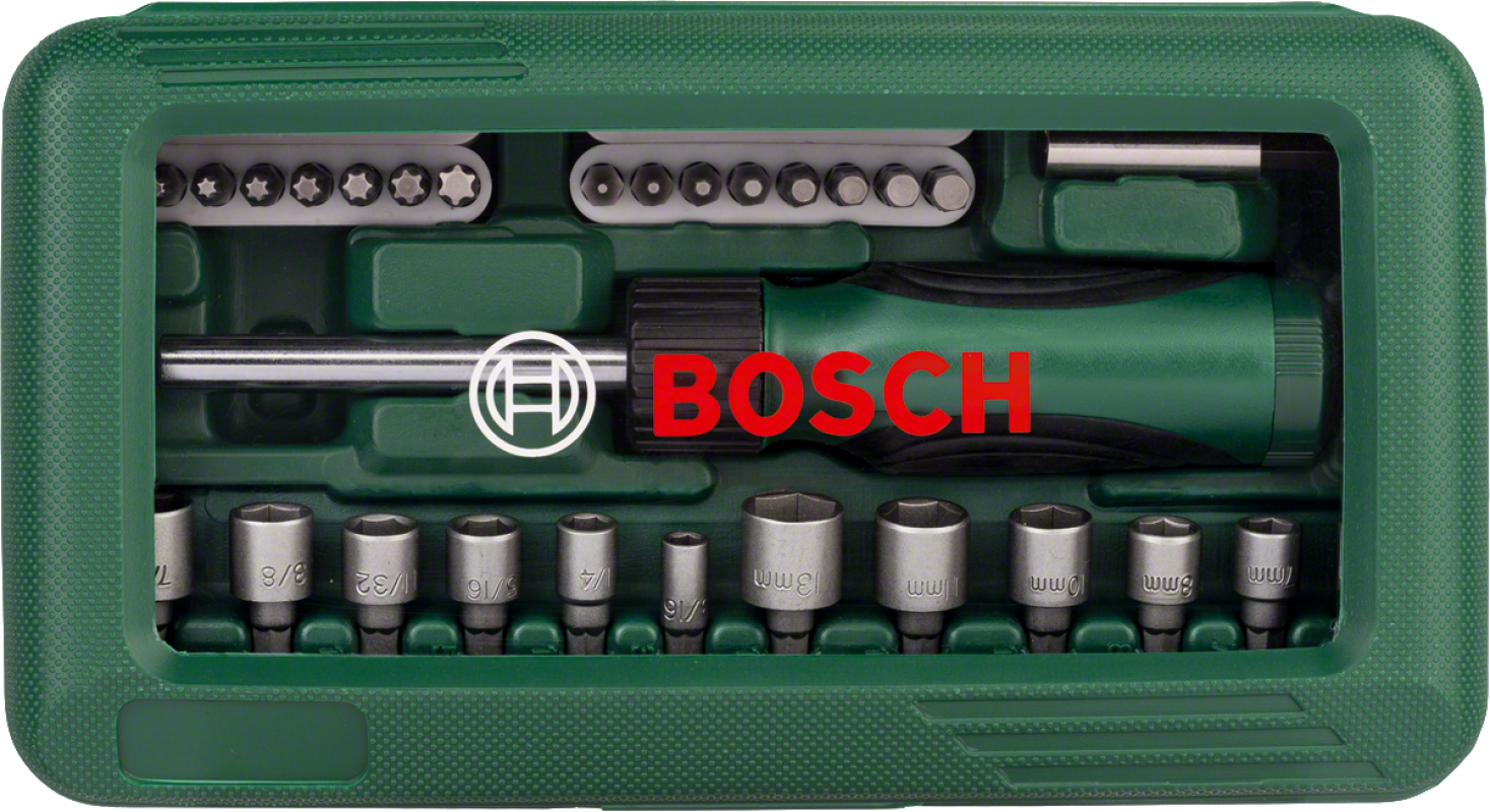 Bosch 46 Parça Tornavidalı Vidalama ve Lokma Ucu Seti