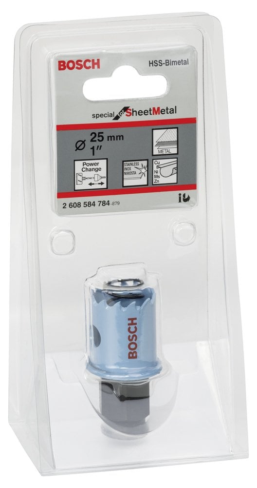 Bosch Special Serisi Metal Ve Inox Malzemeler için Delik Açma Testeresi 25 mm
