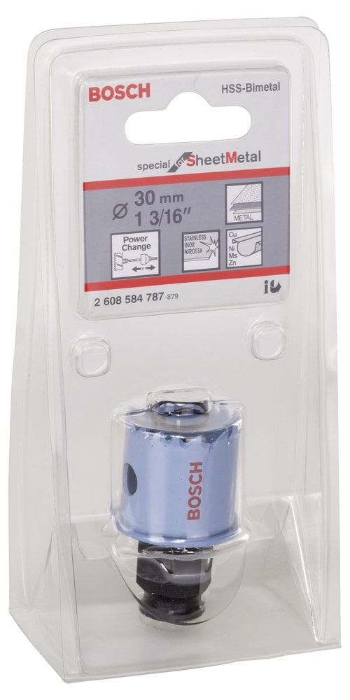 Bosch Special Serisi Metal Ve Inox Malzemeler için Delik Açma Testeresi 30 mm