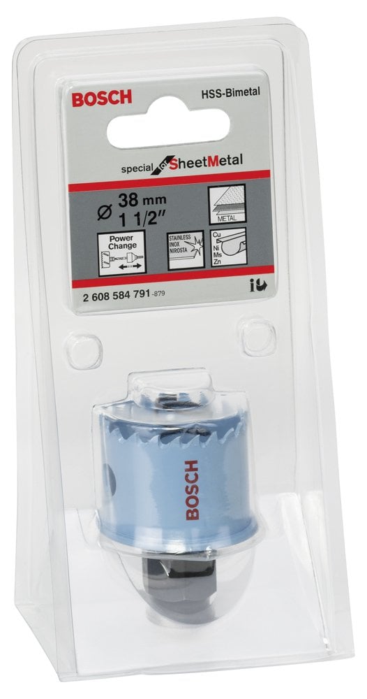 Bosch Special Serisi Metal Ve Inox Malzemeler için Delik Açma Testeresi 38 mm